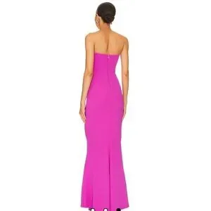 Revolve Nookie Minx Maxi Electric Pink Dress